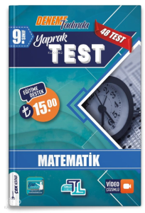 09.Sınıf Yaprak Test Matematik - 2022
