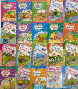 1-2. Sınıflar için Hayvanları Tanıyalım 20 Kitap Set