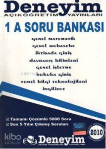 1 A Soru Bankası; Tamamı Çözümlü 5000 Soru-Son 5 Yılın Çıkmış Soruları