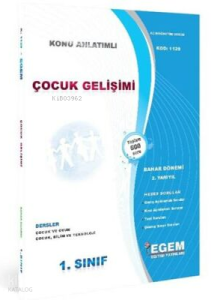 1. Sınıf Çocuk Gelişimi Bahar Dönemi 2. Yarıyıl Konu Anlatımlı Soru Bankası