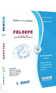 1. Sınıf Felsefe Bahar Dönemi Konu Anlatımlı Soru Bankası 2. Yarıyıl