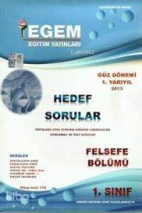 1. Sınıf Felsefe Bölümü Hedef Sorular (Kod 115) Güz Dönemi