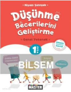 1. Sınıf Junior Master Düşünme Becerilerini Geliştirme Genel Yetenek ( Bilsem Sınavlarına Hazırlık )