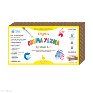 1. Sınıf Üçgen Okuma Yazma Öğretmen Seti - 2024