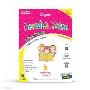 1. Sınıf Üçgen Okuma Yazma Seti - Hece Hece Okuyorum - 2024