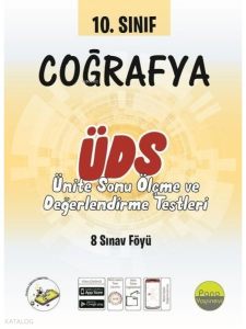 10. Sınıf Coğrafya Ünite Değerlendirme Sınavı (8 Sınav)