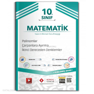 10. Sınıf Polinom Çarpanlara Ayırma, Iı. Dereceden Denklemler