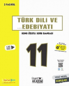 11. Sınıf TÜRK DİLİ VE EDEBİYATI - Konu Özetli Soru Bankası