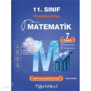 11.Snf. Fasikül Soru Kitabı / Matematik (7 Fasikül)