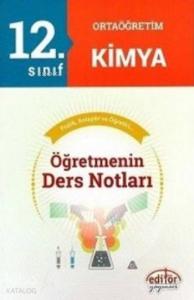 12. Sınıf Kimya Öğretmenin Ders Notları
