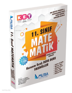 1409 KET Serisi 11.Sınıf Matematik Defter ve Kitap