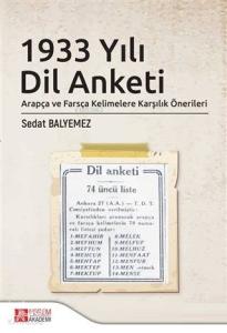 1933 Yılı Dil Anketi; Arapça ve Farsça Kelimelere Karşılık Önerileri