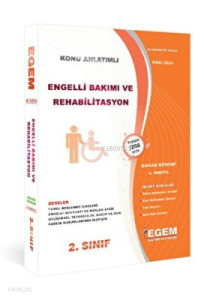 2. Sınıf 4. Yarıyıl Engelli Bakım ve Rehabilitasyon