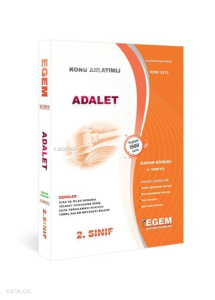 2. Sınıf Adalet - Güncel Konu Anlatımlı Soru Bankası