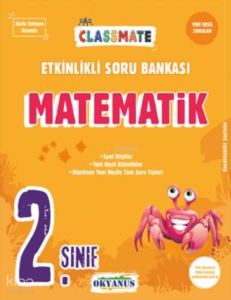 2. Sınıf Classmate Matematik Etkinlikli Soru Bankası