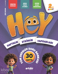 2. Sınıf Hey  Haftalık Etkinlik Yaprakları Soru Bankası