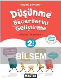 2. Sınıf Junior Master Düşünme Becerilerini Geliştirme Genel Yetenek ( Bilsem Sınavlarına Hazırlık )