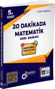 20 Dakikada 5. Sınıf Matematik Soru Bankası