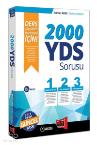 2000 YDS Sorusu Ders Çal.Sev.11.Baskı
