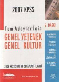 2007 Kpss Tüm Adaylar İçin; Genel Yetenek, Genel Kültür