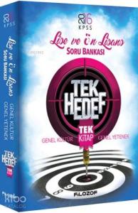2016 KPSS Lise Ön lisans Tek Hedef Tek Kitap Soru Bankası