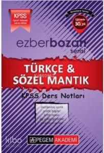 2017 Kpss Ezberbozan Türkçe & Sözel Mantık Ders Notları