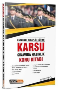 2019 Karsu Karargah Subaylığı Sınavına Hazırlık Konu Kitabı