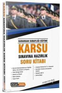 2019 Karsu Karargah Subaylığı Sınavına Hazırlık Soru Kitabı