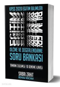 2020 KPSS Eğitim Bilimleri Ölçme ve Değerlendirme Soru Bankası Benim Hocam Yayınları