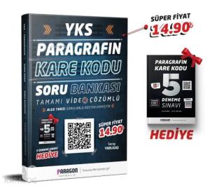 2020 YKS Paragrafın KareKodu Tamamı Video Çözümlü Soru Bankası + 5 Deneme Hediye
