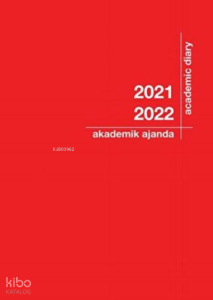 2021-2022 Akademik Ajanda 21x29cm-Kırmızı