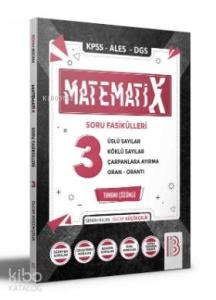 2021 KPSS ALES DGS MatematiX Soru Fasikülleri 3