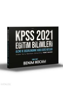 2021 KPSS Eğitim Bilimleri Ölçme ve Değerlendirme Video Ders Notları Benim Hocam Yayınları