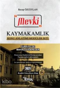2021 Mevki Kaymakamlık Konu Anlatımı Modüler Seti - Türkiye'de Mahalli İdareler; Türkiye'de Mahalli İdareler