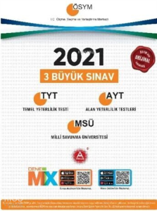 2021 Ösym 3 Büyük Sınav Paketi