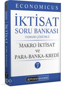 2022 KPSS A Grubu Economicus Makro İktisat ve Para-Banka-Kredi Cilt 2 Soru Bankası