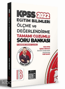 2022 KPSS Eğitim Bilimleri Ölçme ve Değerlendirme Tamamı Çözümlü Soru Bankası ( 7 Deneme İlaveli )