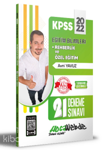 2022 KPSS Eğitim Bilimleri Rehberlik ve Özel Eğitim 21 Deneme Sınavı