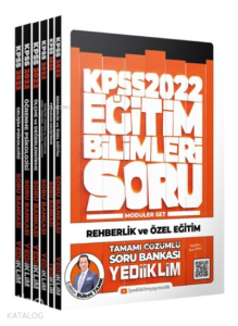 2022 KPSS Eğitim Bilimleri Tamamı Çözümlü Soru Bankası Modüler Set