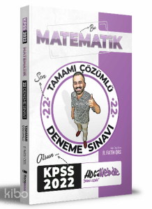 2022 KPSS Matematik Tamamı Çözümlü 22 Deneme