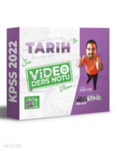 2022 KPSS Tarih Video Ders Notu