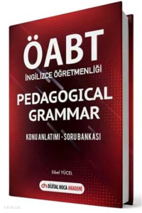 2022 ÖABT İngilizce Öğretmenliği Pedagogical Grammer Konu Anlatımı Soru Bankası Dijital Hoca Akademi