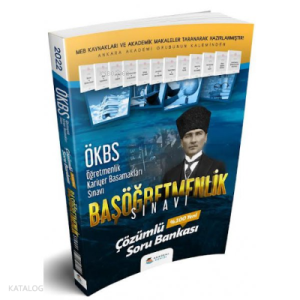 2022 ÖKBS Başöğretmenlik Sınavı Çözümlü Soru Bankası Akademi Denizi