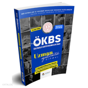 2022 ÖKBS Uzman Öğretmenlik 5 Fasikül Deneme 5 Fasikül Soru Akademi Denizi