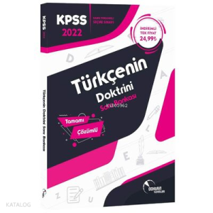 2022 Türkçe Soru Bankası