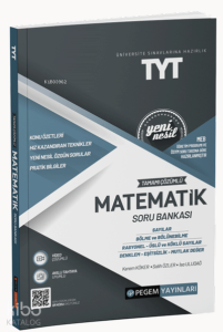 2022 Üniversite Sınavlarına Hazırlık TYT Tamamı Çözümlü Matematik Soru Bankası