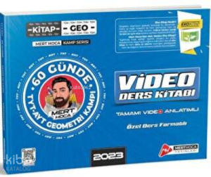 2023 60 Günde Geometri TYT-AYT Geometri Kampı Video Ders Kitabı EKO