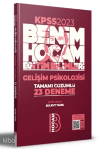 2023 Eğitim Bilimleri Gelişim Psikolojisi Tamamı Çözümlü 23 Deneme