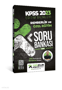 2023 KPSS Eğitim Bilimleri Atölye Serisi Rehberlik ve Özel Eğitim Tamamı Video Çözümlü Soru Bankası