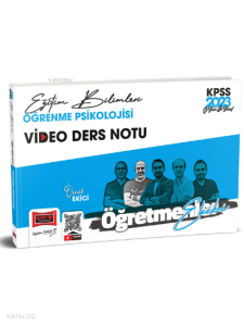 2023 KPSS Eğitim Bilimleri Öğretmenler Ekibi Öğrenme Psikolojisi Video Ders Notları